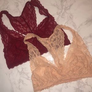 Victoria Secret Lace Bralettes